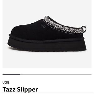 Black Ugg Tazz slippers size 9 NWT